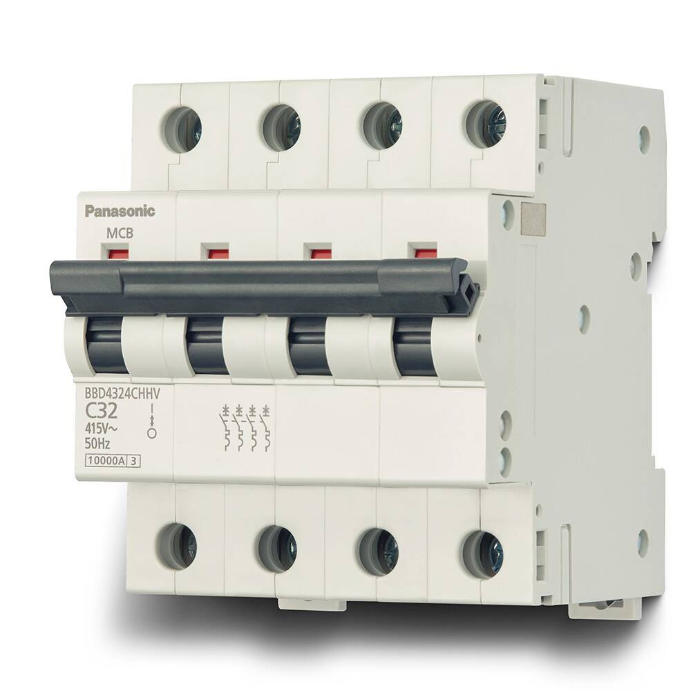 Cầu dao tự động MCB 4P 10kA Panasonic