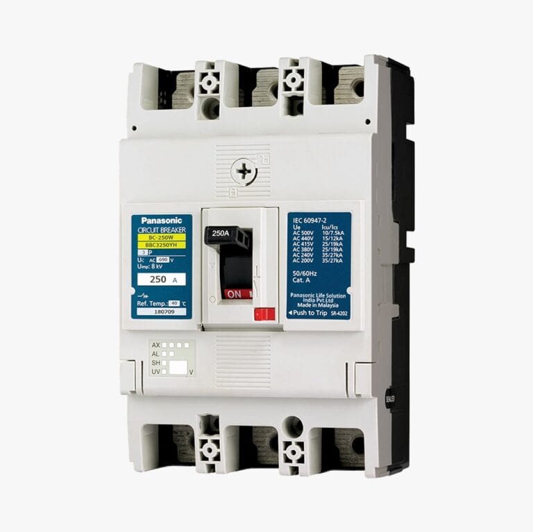MCCB 3P 150A, 200A 25kA 415VAC Panasonic