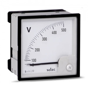 Selec AM-V-3-N : Đồng hồ đo điện áp bằng kim